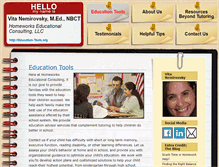 Tablet Screenshot of education-tools.org